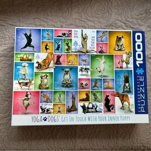 Eurographics Yoga Dogs Puzzle - 1000 Pieces